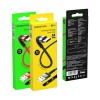 Кабель USB Type-C Borofone BX34 Advantage, 1.0м, 3.0А, чёрный
