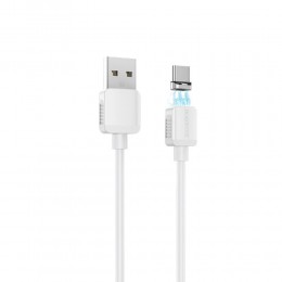 Кабель USB - Type-C Borofone BX57 Effective, 1.0м, 3,0А, цвет: белый