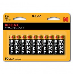 Батарейка AA Kodak LR06-8+2BL XTralife, 1.5B, (10/120/480), (арт.Б0014330)
