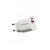 Блок питания сетевой 1 USB, Type-C Exployd EX-Z-1128, RASH, 3.0A, PD20W, цвет: белый