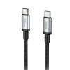 Кабель Type-C - Type-C USB 3.0 HOCO US10, 0.5м, 5 Гбит/с, цвет: чёрный