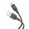 Кабель USB - микро USB HOCO X101 Assistant, 1.0м, 2.4A, цвет: чёрный