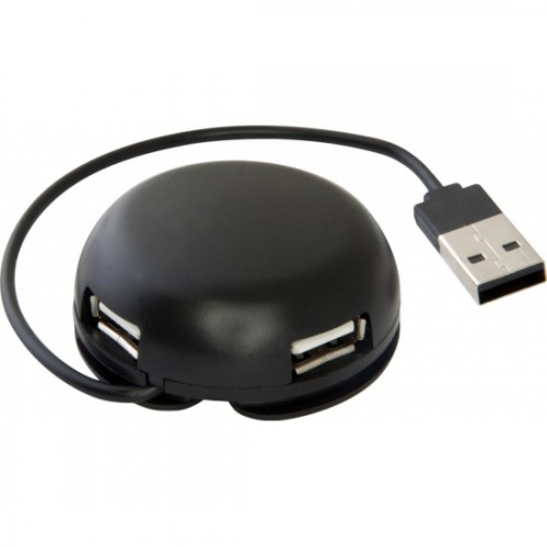 USB-концентратор Defender Quadro Light, 4 гнезда, чёрный
