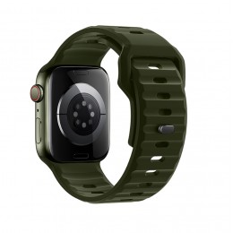 Ремешок для умных часов APPLE Watch 38/40/41mm HOCO, WA27 Flexible, силикон, цвет: зелёный