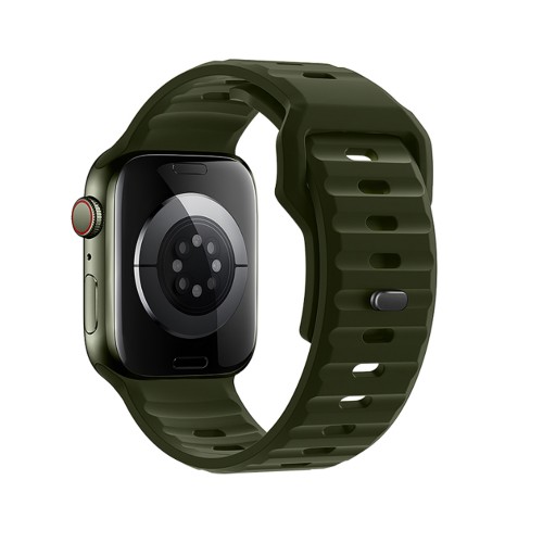 Ремешок для умных часов APPLE Watch 38/40/41mm HOCO, WA27 Flexible, силикон, цвет: зелёный