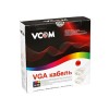 Кабель SVGA(m) - SVGA(m) VCOM VVG6448, 20.0м, цвет: чёрный