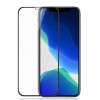 Стекло защитное Noname для APPLE iPhone XI, 0.33 мм, на заднюю крышку, глянцевое, цвет: чёрный