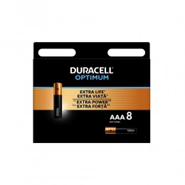 Батарейка AAA Duracell LR3-8BL Optimum, (8/64/22400), (арт.Б0056025)