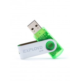 Флеш-накопитель 16Gb Exployd 530, USB 2.0, пластик, зелёный