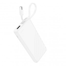 Аккумулятор внешний HOCO J129, 5000mAh, кабель Type-C, цвет: белый, (арт.6942007624008)