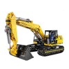 Конструктор MOULD KING, 13112, Mechanical digger, экскаватор, на пульте управления, 1830 деталей, цвет: жёлтый (арт.80002047)