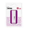 Флеш-накопитель 8Gb Mirex LINE, USB 2.0, пластик, белый