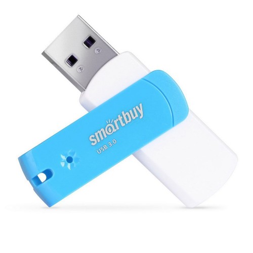 Флеш-накопитель 16Gb SmartBuy Diamond, USB 3.0/3,1, пластик, синий