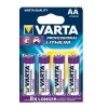 Батарейка AAA Varta LR03-4BL, Professional Lithium, 1.5В, (4/40/200), 4шт