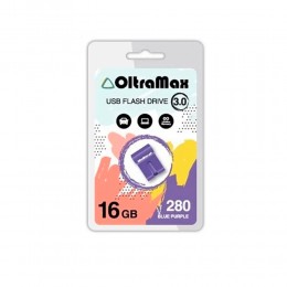 Флеш-накопитель 16Gb OltraMax 280 Mini, USB 3.0, пластик, фиолетовый