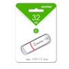 Флеш-накопитель 32Gb SmartBuy Crown, USB 2.0, пластик, белый