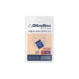 Флеш-накопитель 16Gb OltraMax Drive 50 Mini, USB 2.0, пластик, синий