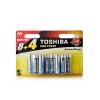 Батарейка AA Toshiba LR6-12P High power, 1.5B, (12/72/288), 12шт