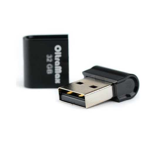 Флеш-накопитель 32Gb OltraMax 70, USB 2.0, пластик, чёрный