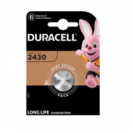 Батарейка Duracell CR2430-1BL, (1/10/100/12000), (арт.Б0044729)