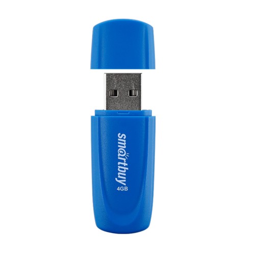 Флеш-накопитель 8Gb SmartBuy Scout, USB 2.0, пластик, синий