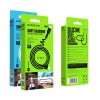 Кабель USB 8 pin Borofone BX31 Soft 1.0м 2.4A, чёрный
