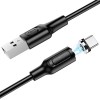 Кабель USB - Type-C Borofone BX41, 1.0м, 3.0A, цвет: чёрный