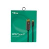 Кабель Type-C(m) - DisplayPort(m) VCOM CU480MC, 1.8м, 8K, 60Гц, цвет: чёрный