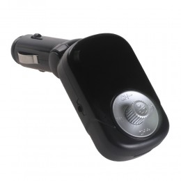 FM-трансмиттер без бренда, FM-584 BT, Bluetooth, цвет: чёрный
