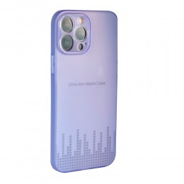 Чехол силиконовый HOCO для APPLE iPhone 13 Pro, Fog color series, цвет: фиолетовый
