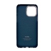 Накладка задняя K-Doo для SAMSUNG Galaxy S22, Kevlar, под карбон, цвет: синий