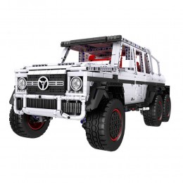 Конструктор MOULD KING, 13061, Mercedes-Benz G700 6 х 6, внедорожник, на пульте управления, 3686 деталей, цвет: белый (арт.80002027)
