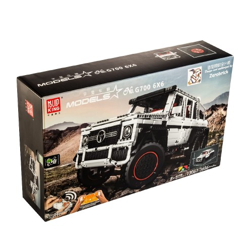 Конструктор MOULD KING 13061 Mercedes-Benz G700 6x6, 3686 деталей
