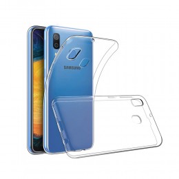 Чехол силиконовый без бренда для SAMSUNG Galaxy A20, в техпаке
