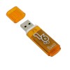 Флеш-накопитель 16Gb SmartBuy Glossy series, USB 2.0, пластик, оранжевый