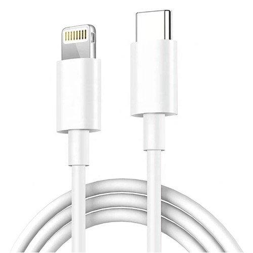 Кабель Type-C - 8 pin APPLE  A2441, 2.0м, цвет: белый (MQGH2ZE/A)