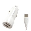 Блок питания автомобильный 2 USB AVconnect CX-23, 3100mA, чёрный