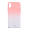 Чехол силиконовый Gradient для iPhone XS MAX, розовый
