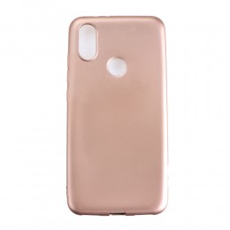 Чехол силиконовый NEYPO для SAMSUNG Galaxy A70, NEON, цвет: золотой
