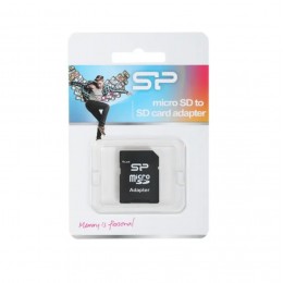 Адаптер SD - micro SD SmartBuy Silicon Power, цвет: чёрный