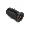 Блок питания автомобильный 2 USB FaisON A-20, EDGE, 2400mA, чёрный