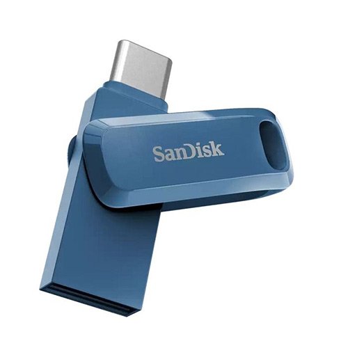 Флеш-накопитель 64Gb SanDisk Ultra Dual Drive, USB 3.1, пластик, Type-C, синий