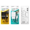 Блок питания Borofone BA36A 1 USB, 3000mA, QC3.0, чёрный
