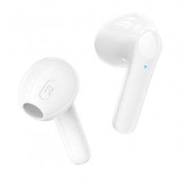 Наушники внутриканальные Borofone BW15, Colorful True, Bluetooth, цвет: белый