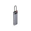 USB-концентратор Baseus Metal Gleam, 5 гнезд, серый Type-C

