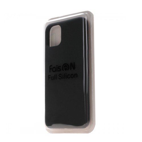 Чехол силиконовый FaisON для APPLE iPhone 13 Pro, №18, Silicon Case Full, цвет: чёрный