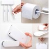 Набор для ванной XIAOMI, Bathroom Tools, пластик, цвет: белый, 4 шт. (арт.HLWYWJT03)