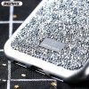 Чехол силиконовый Remax для APPLE iPhone XR, RM-1676, Diamond, цвет: серебряный