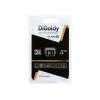 Карта памяти microSDHC 4Gb DiGoldy, Class10, без адаптера