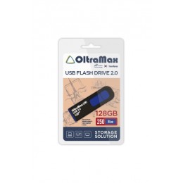 Флеш-накопитель 128Gb OltraMax 250, USB 2.0, пластик, синий